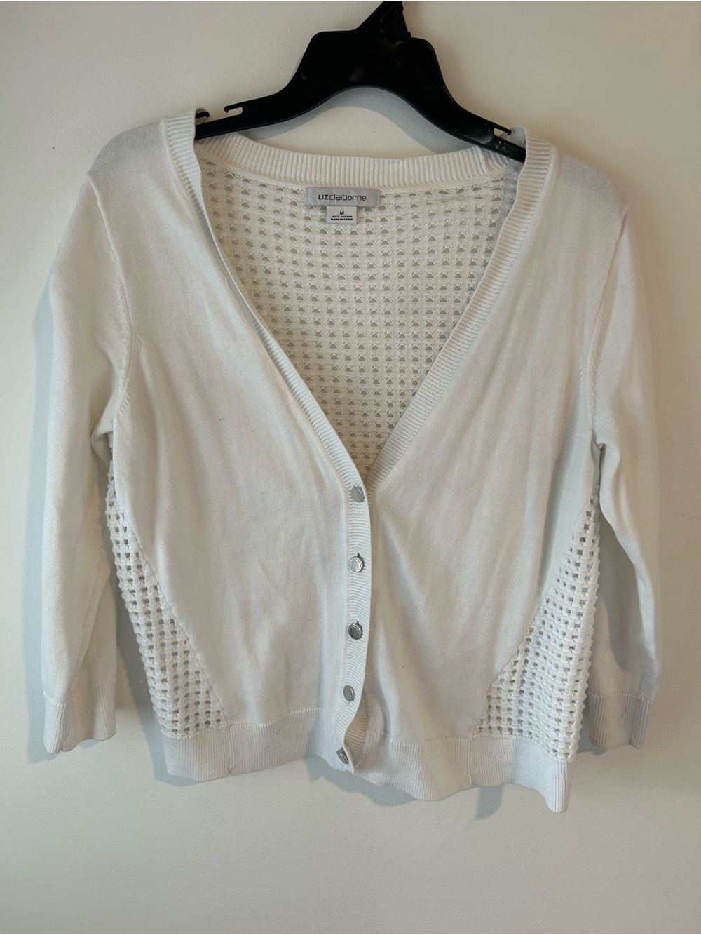 Liz Claiborne White Sweater